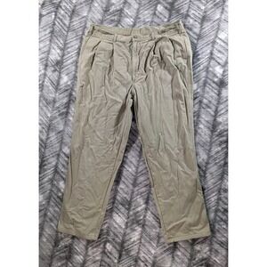 VINTAGE LL Bean Rangely Flannel Lined Pleated Pants Men's 40x30 Workwear Barn